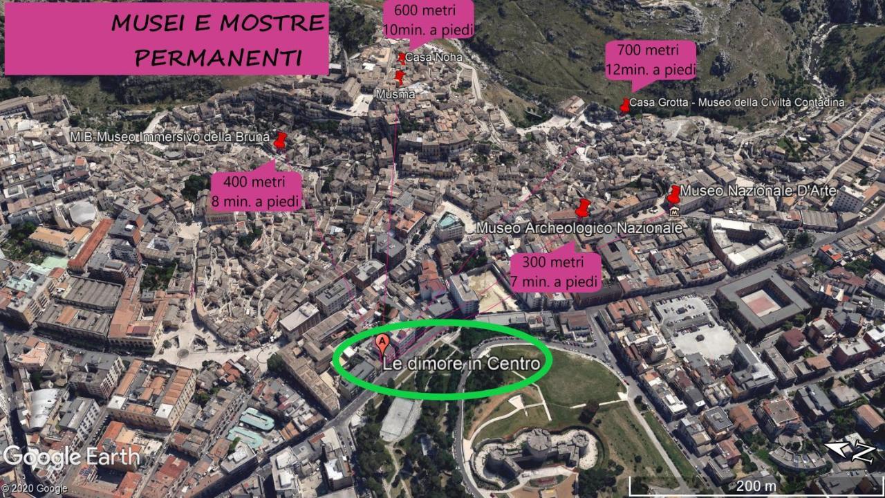 Le Dimore In Centro Con Parcheggio E Self Check-In Matera Bagian luar foto